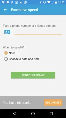 Prank Calls android App screenshot 1